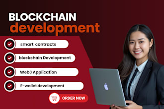 develop secure blockchain solutions and smart contracts