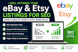 optimize your ebay and etsy listings for SEO