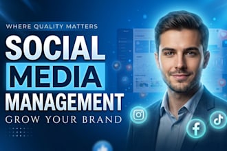 manage your instagram facebook and tiktok social media professionally