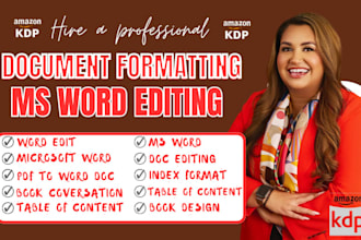 do ms word, microsoft word document formatting, word document design and editing