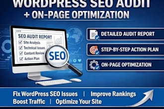 optimise wordpress one page yoast seo backlinks google ranking website audit