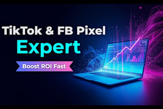 setup or fix tiktok and facebook pixel with conversion API