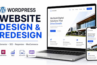design and redesign wp websites for your business