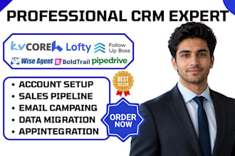 lofty CRM boldtrail kvcore wise agent follow up boss real estate crm automation