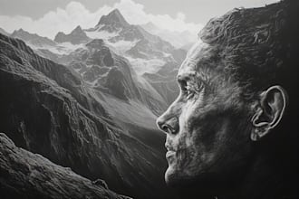 draw pencil or charcoal portrait drawings for you