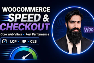 optimize woocommerce speed, checkout and core web vitals