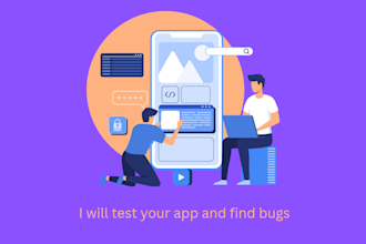 test your android app and provide detailed feedback