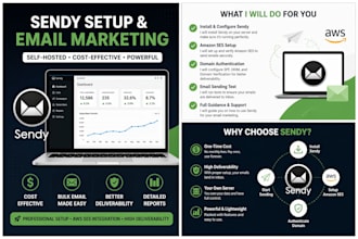 set up sendy with amazon ses for high email deliverability