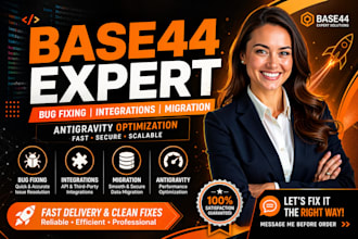 base44 bug fixing base44 expert base44 integrations base44 migration antigravity