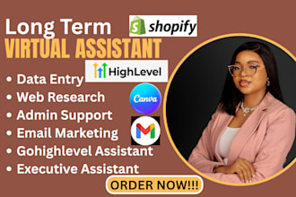 be your personal executive virtual assistant admin support gohighlevel expert