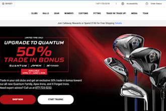 design wix golf website golf academy website golf coaching golf resort website