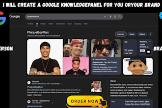 do google knowledgepanel for you or brand