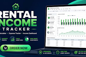 create a rental income tracker expense spreadsheet ROI calculator property