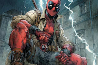 comic book illustration with comic book illustrator