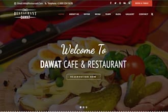 build wix bbq restaurant website food truck website menu online ordering website
