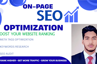 do website audit and optimization with on page and technical SEO