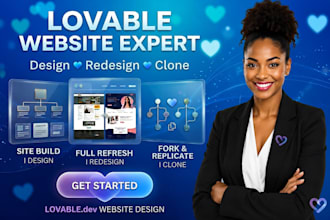 build a  lovable UX, lovable website, lovable ai ,lovable app, lovable dev