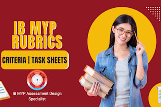 create ib myp assessment rubrics task sheets and grading criteria
