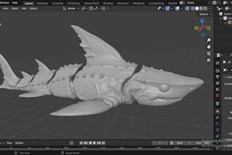 create stl file, repair, or modify 3d model for 3d printing
