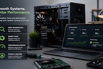 fix, repair and optimize your PC remotely windowsmac