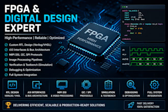 do fpga project using verilog or  vhdl