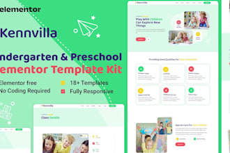 child care website, daycare website, preschool website, childcare center website