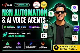 n8n automation, ai voice agents, and CRM workflows