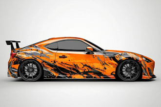 professional vehicle wrap design, car wrap