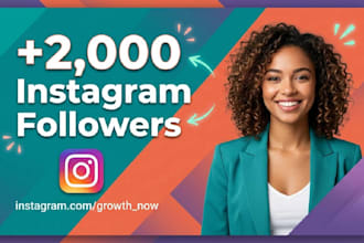 grow your 2,000 instagram followers