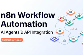 build n8n workflow automation with ai and api
