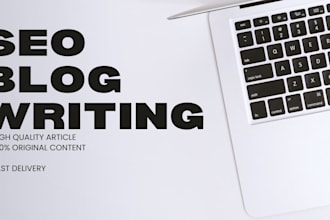 write SEO blog posts and articles for your website