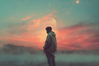 design album cover or single cover art