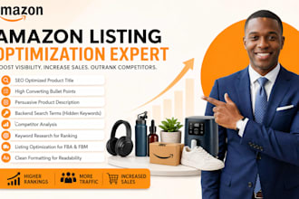 do amazon product listing SEO optimization for fba fbm