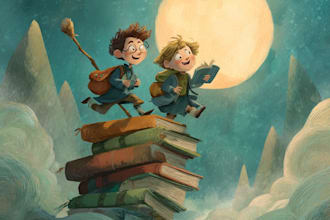 draw children book illustration