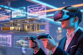 develop virtual reality VR app or game for oculus meta quest and vision pro