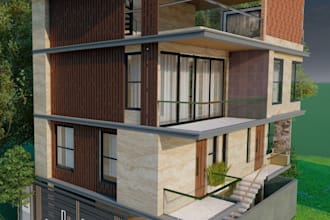 do good quality interior and landscaping 3d videos