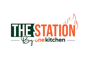 design a modern kitchen logo for your brand