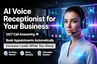 l build an ai receptionist for your business