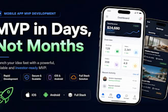 build your startup mvp mobile app and launch it fast