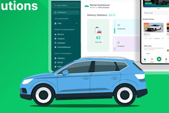 build custom car rental app, vehicle dispatch, logistics solution