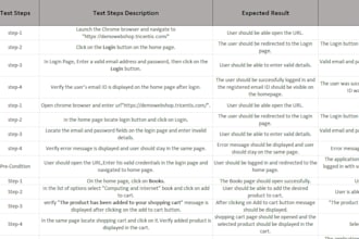 perform QA testing and write test cases for your website