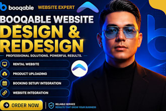 design booqable rental website online booking website booqable website design