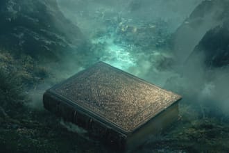 design unique book cover,fantasy book cover