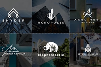do luxury, real estate, mortgage, realtor, construction logo