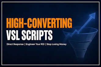 write a high converting video sales letter vsl script