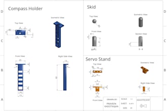 make custom mechanical and product 3d models for you