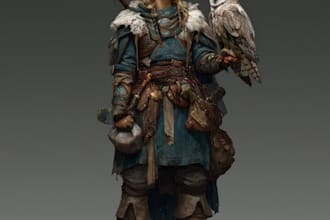 fantasy character art and fantasy character art