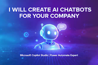 build ai chatbot using copilot studio and power automate