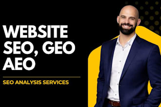 setup onpage seo geo aeo to rank wordpress shopify, wix website, etsy ranking