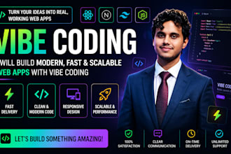 be your vibe coder and build mvp with lovable, base44, replit ai
